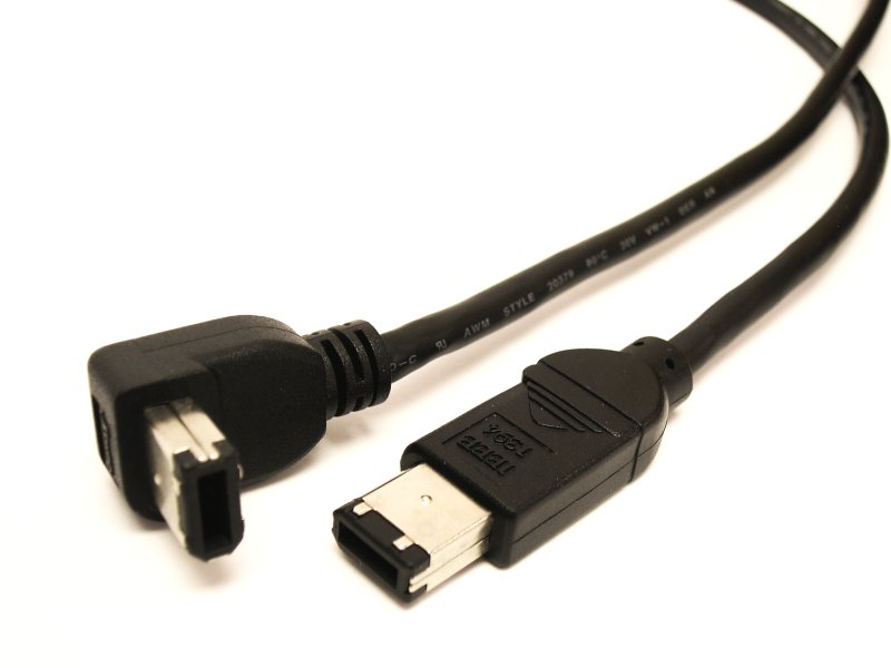 FireWire Device Cable (Down Angle)